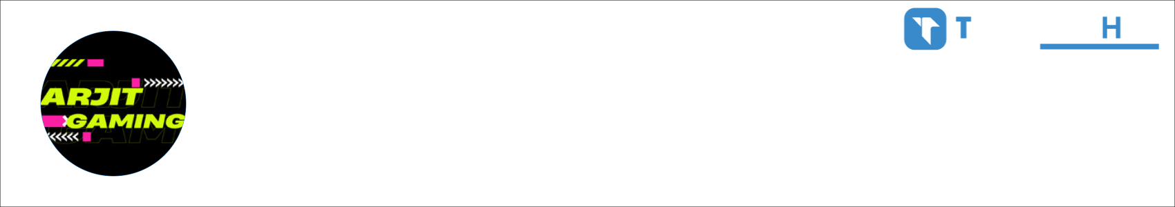 ARJIT GAMING Activity Banner