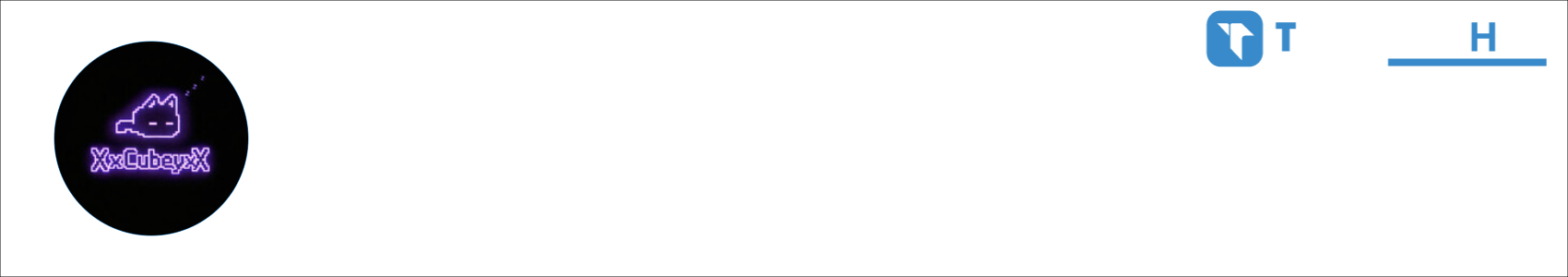 XxCubeyxX Activity Banner