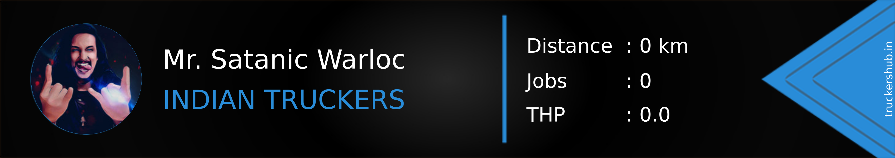 Mr. Satanic Warloc Banner