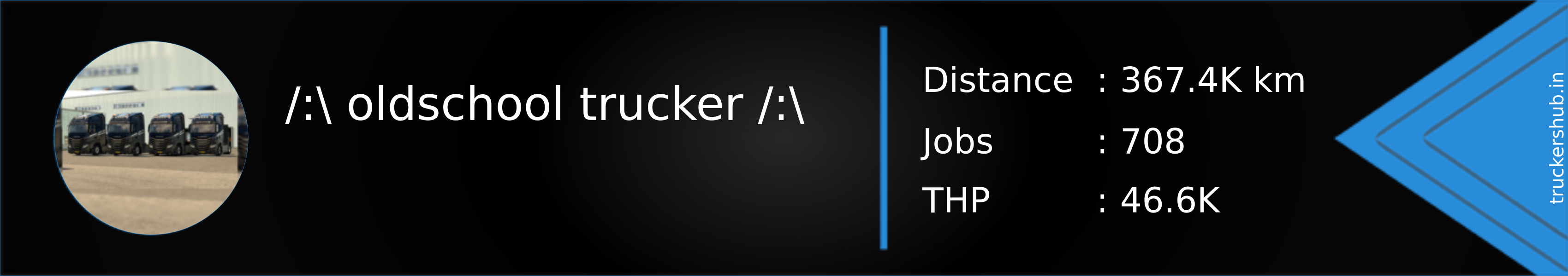 /:\ oldschool trucker /:\ Banner