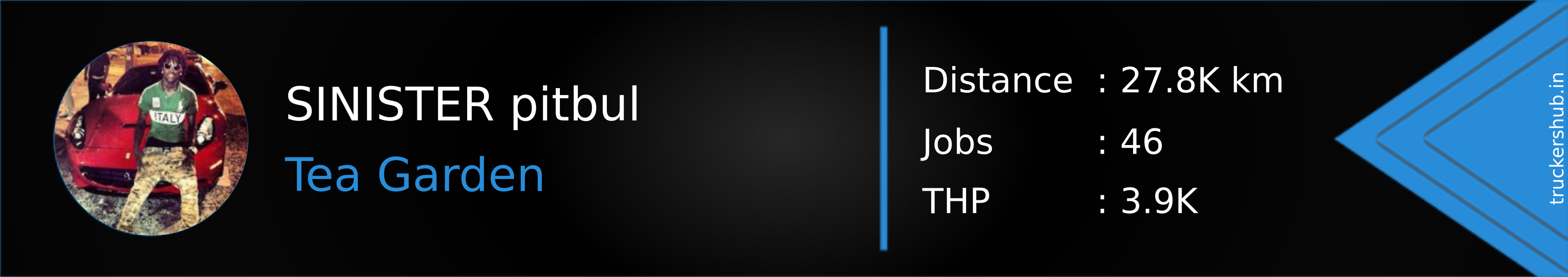 SINISTER pitbul Banner