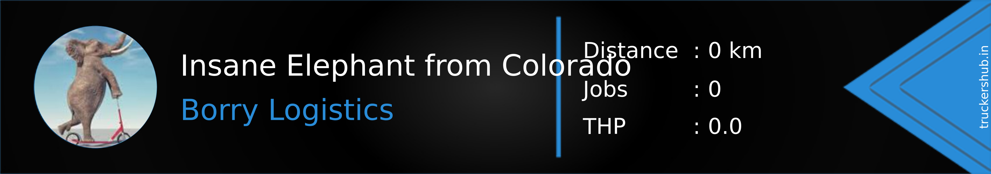 Insane Elephant from Colorado Banner