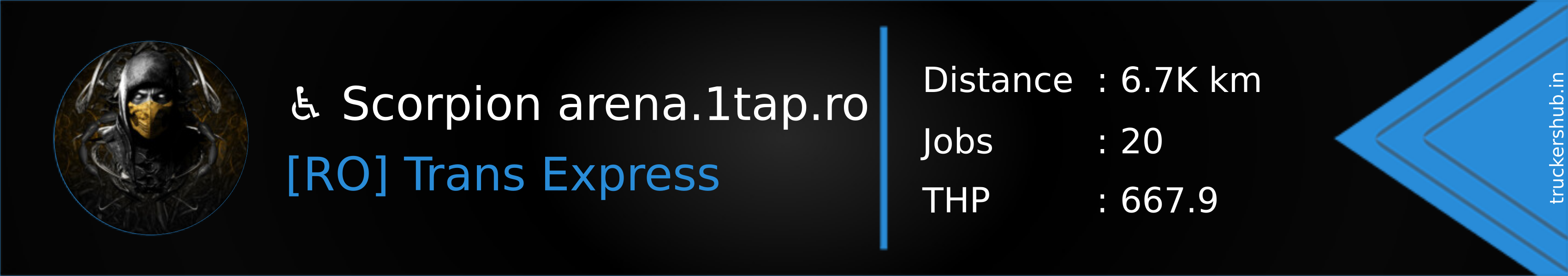 ♿︎ Scorpion arena.1tap.ro Banner
