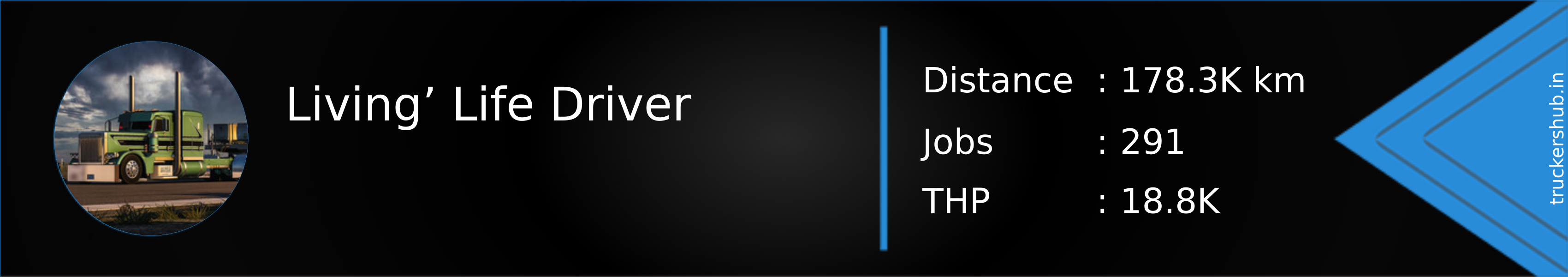 Living’ Life Driver Banner