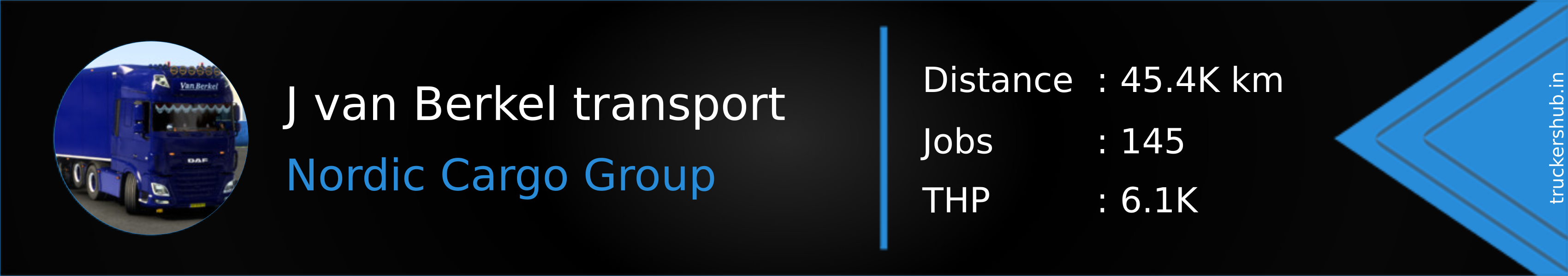 J van Berkel transport Banner