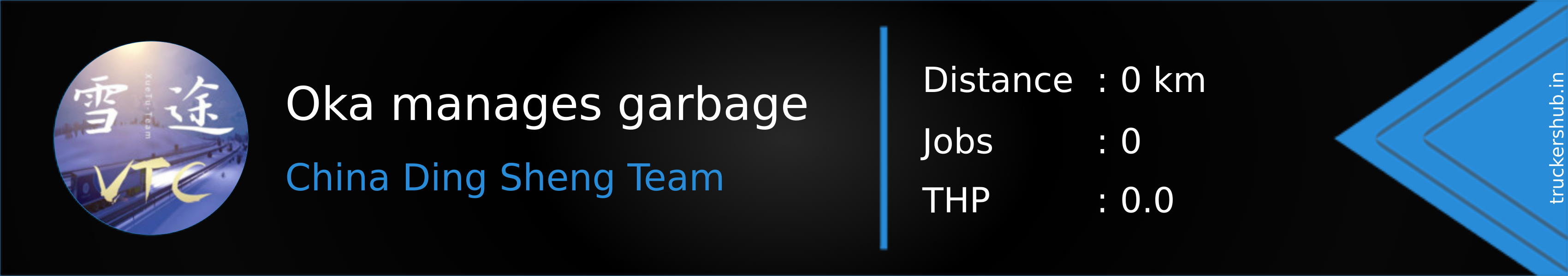 Oka manages garbage Banner