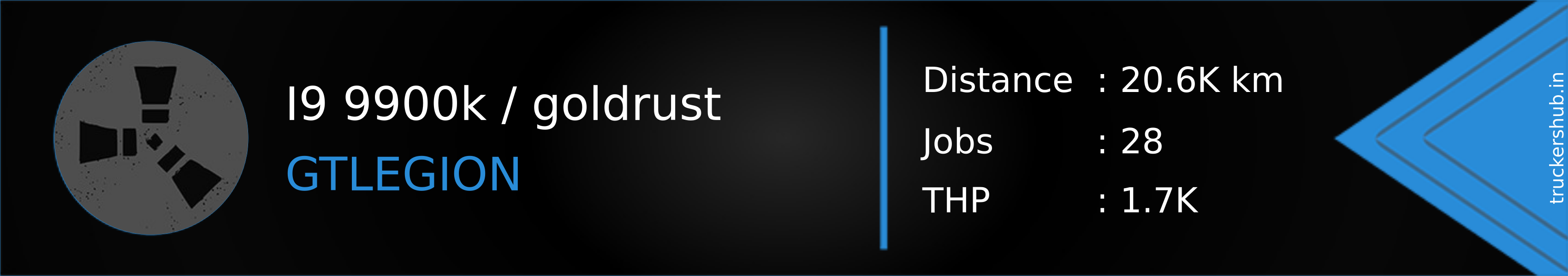 I9 9900k / goldrust Banner