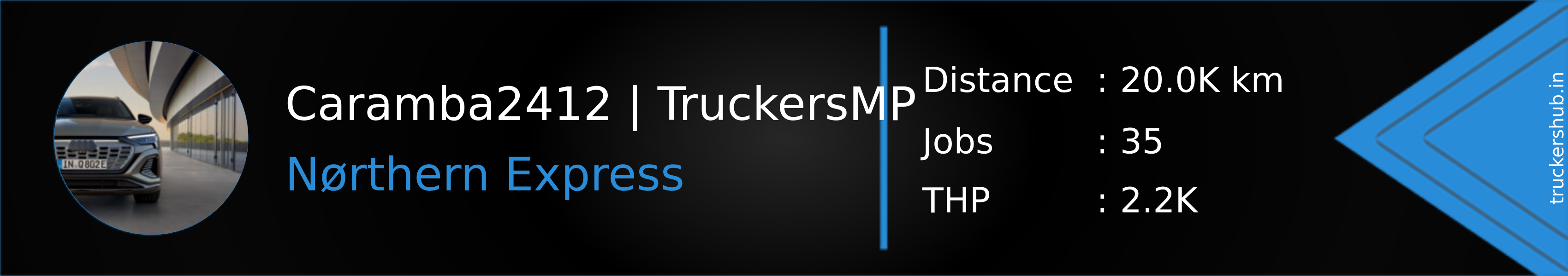 Caramba2412 | TruckersMP Banner