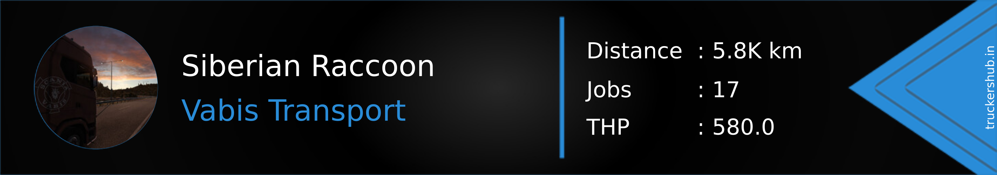 Siberian Raccoon Banner