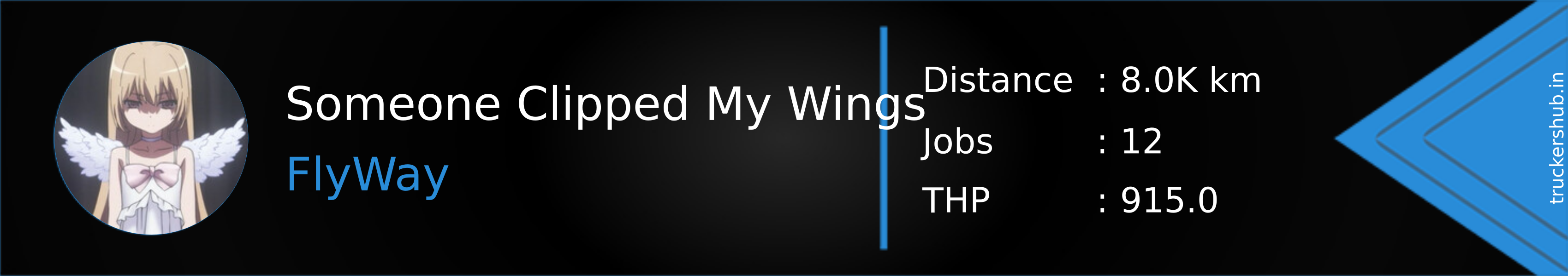 Someone Clipped My Wings Banner