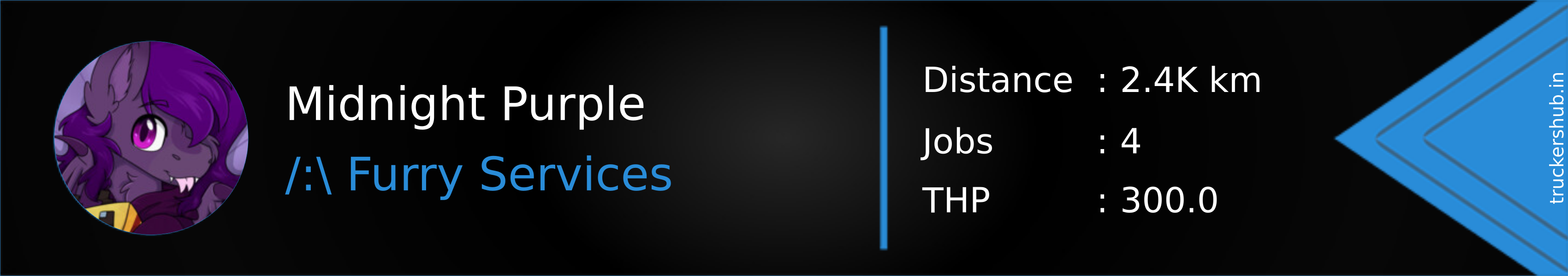 Midnight Purple Banner