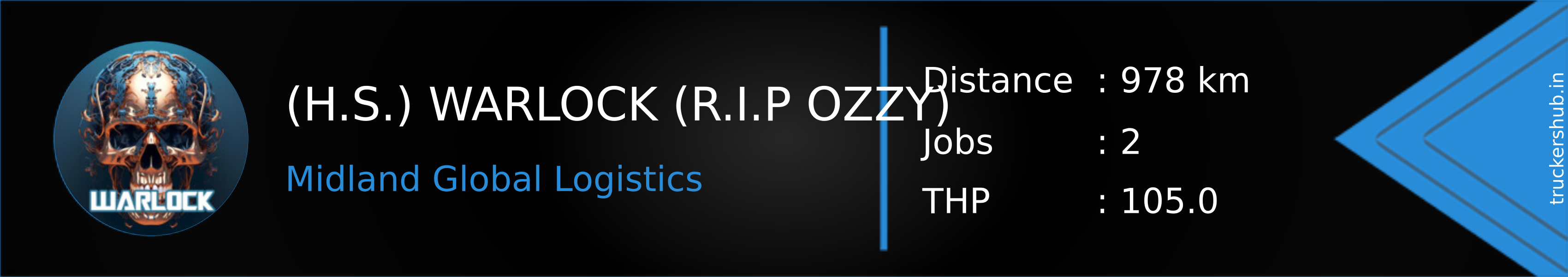 (H.S.) WARLOCK (R.I.P OZZY) Banner