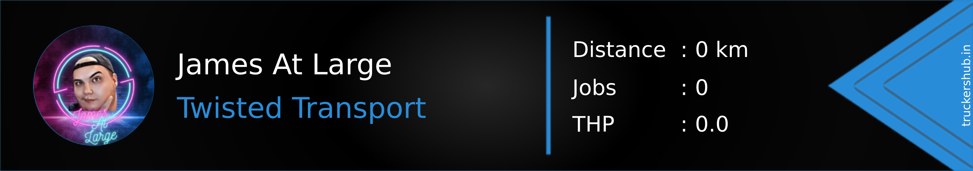 James At Large Banner