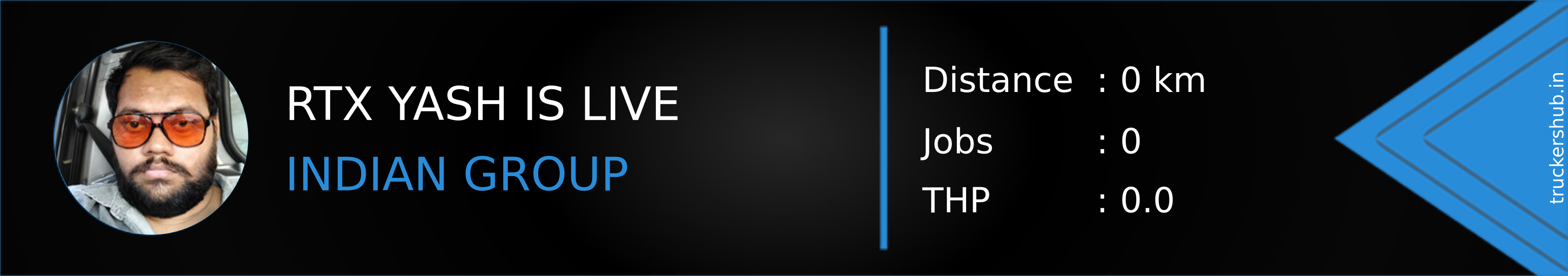 RTX YASH IS LIVE Banner