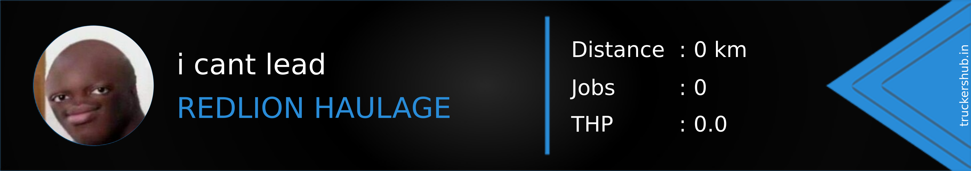 i cant lead Banner