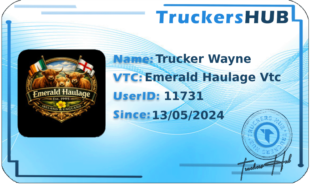 Trucker Wayne License