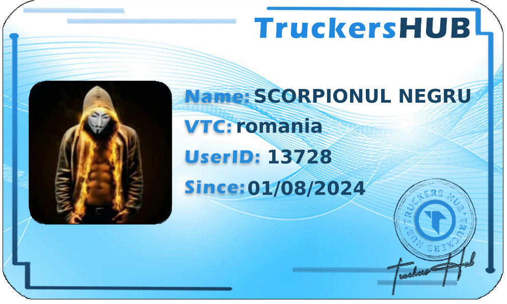 SCORPIONUL NEGRU License