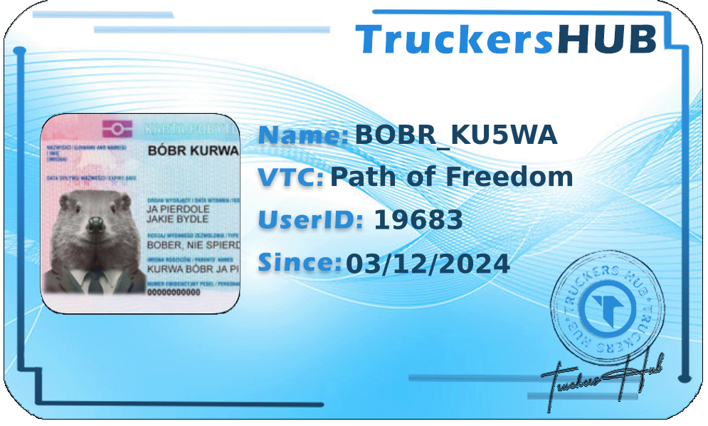 BOBR_KU5WA License