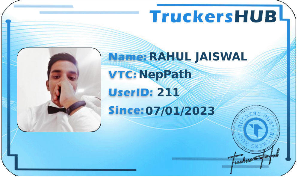 RAHUL JAISWAL License