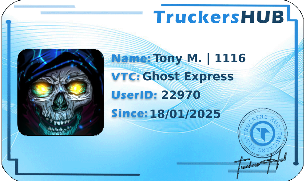 Tony M. | 1116 License