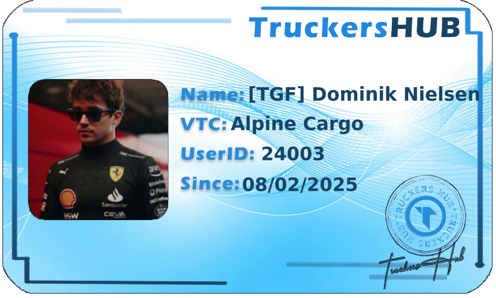 [TGF] Dominik Nielsen License