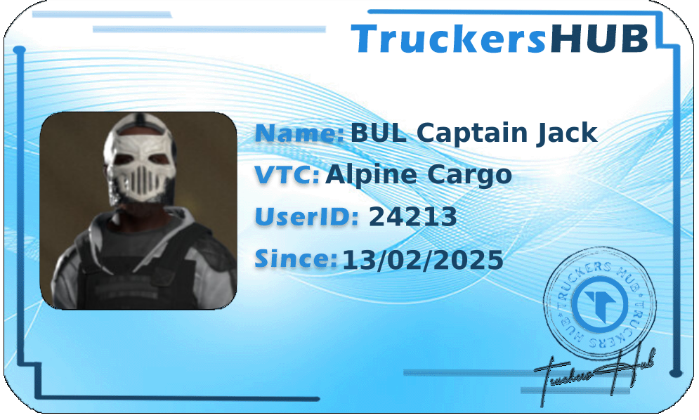 BUL Captain Jack License