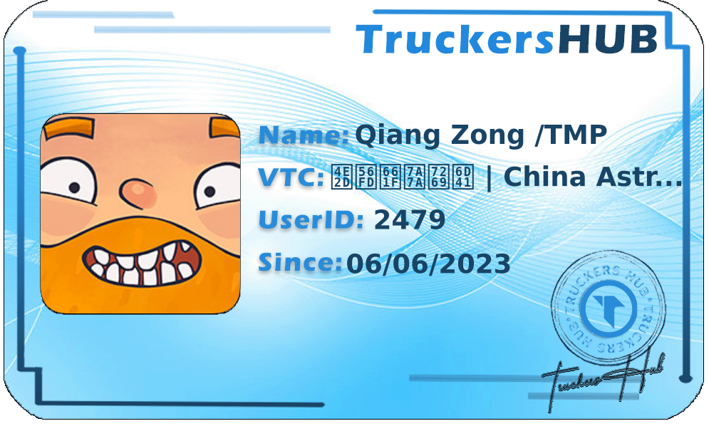 Qiang Zong /TMP License