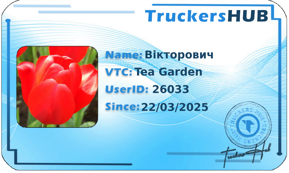 Вікторович  License