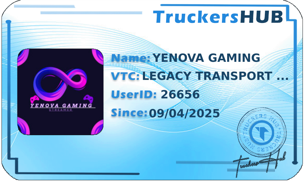 YENOVA GAMING License