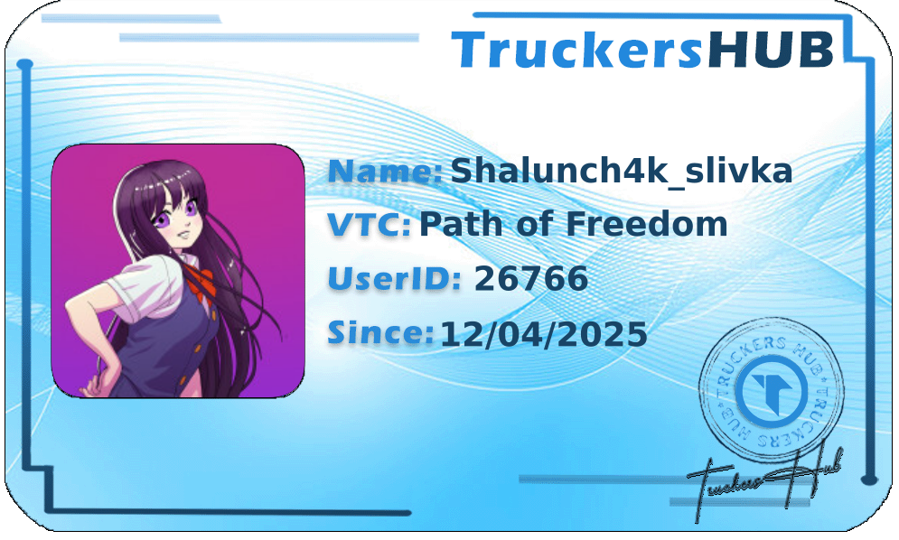 Shalunch4k_slivka License