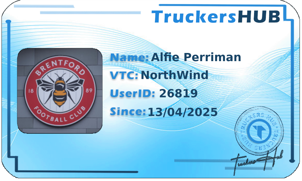 Alfie Perriman License