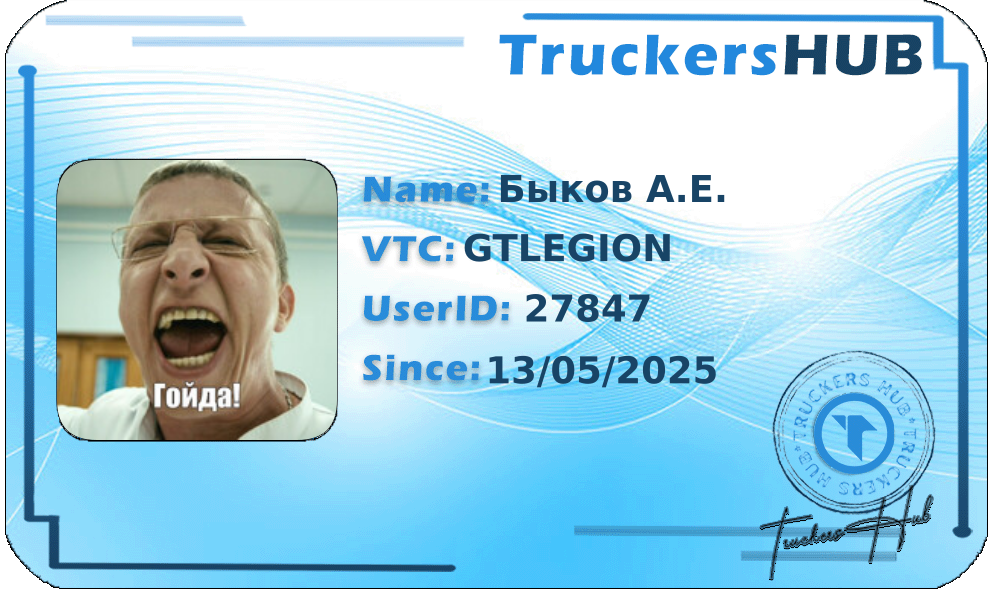 Быков А.Е. License