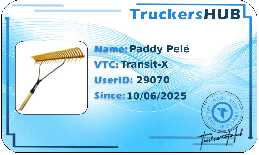 Paddy Pelé License