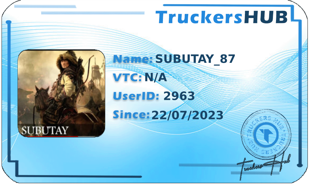 SUBUTAY_87 License