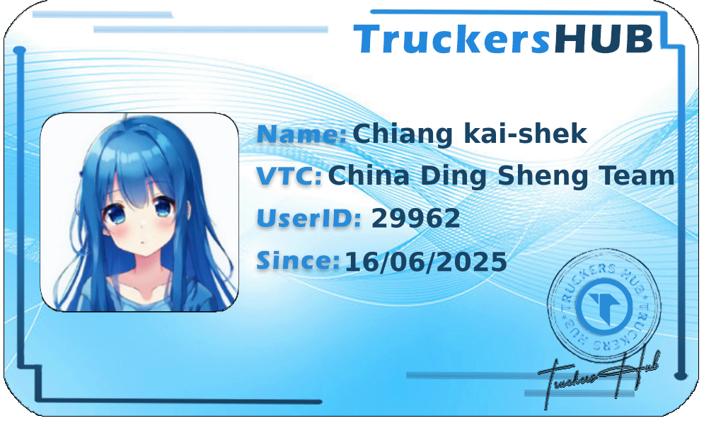 Chiang kai-shek License