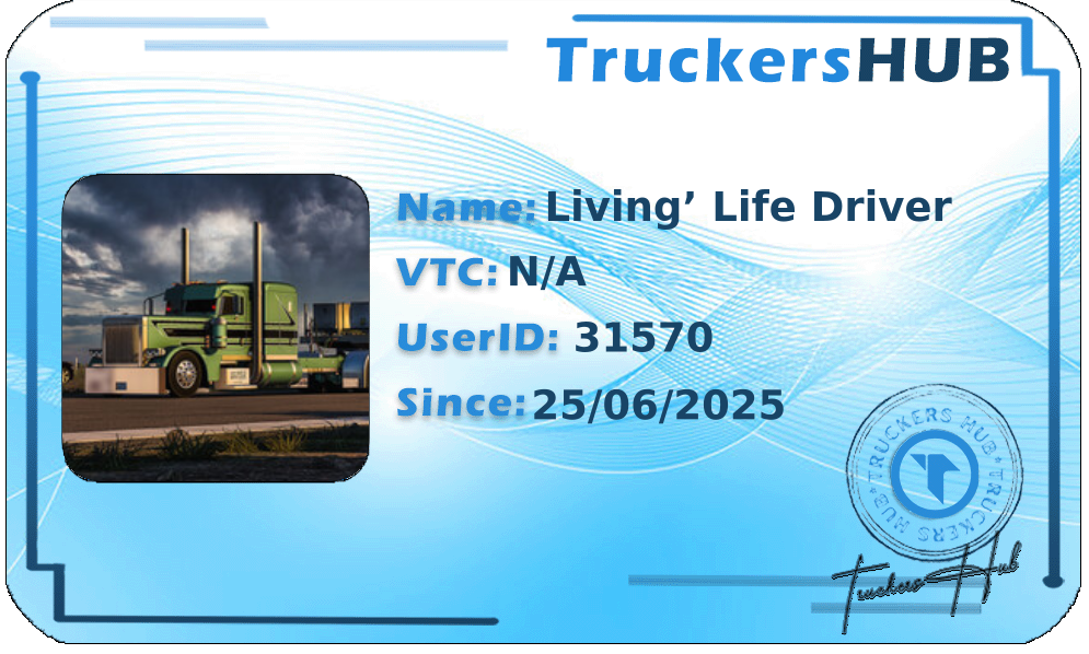 Living’ Life Driver License
