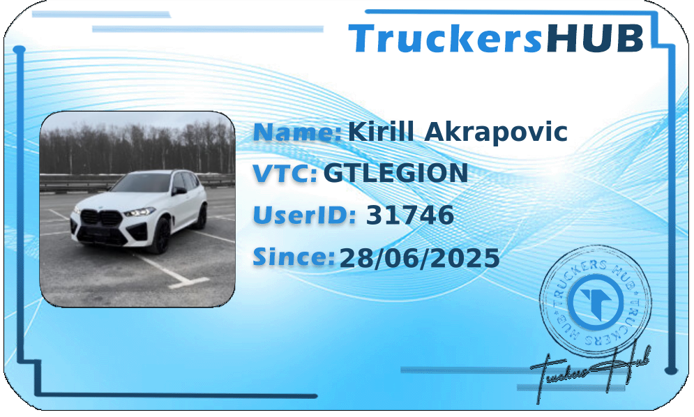 Kirill Akrapovic License