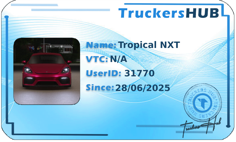 Tropical NXT License