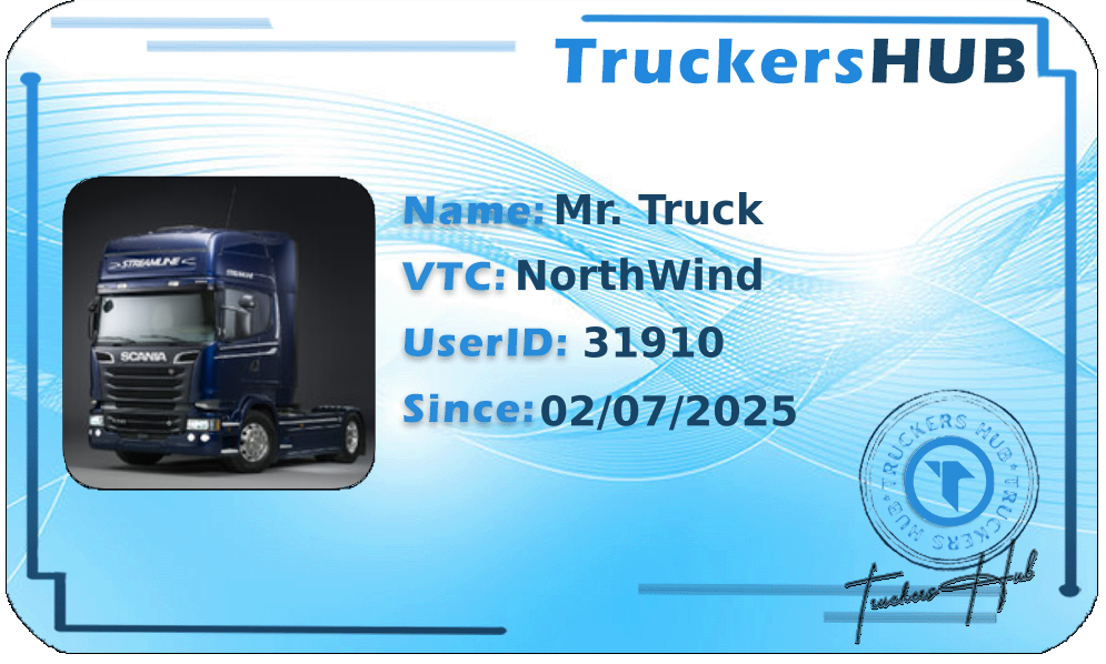Mr. Truck License