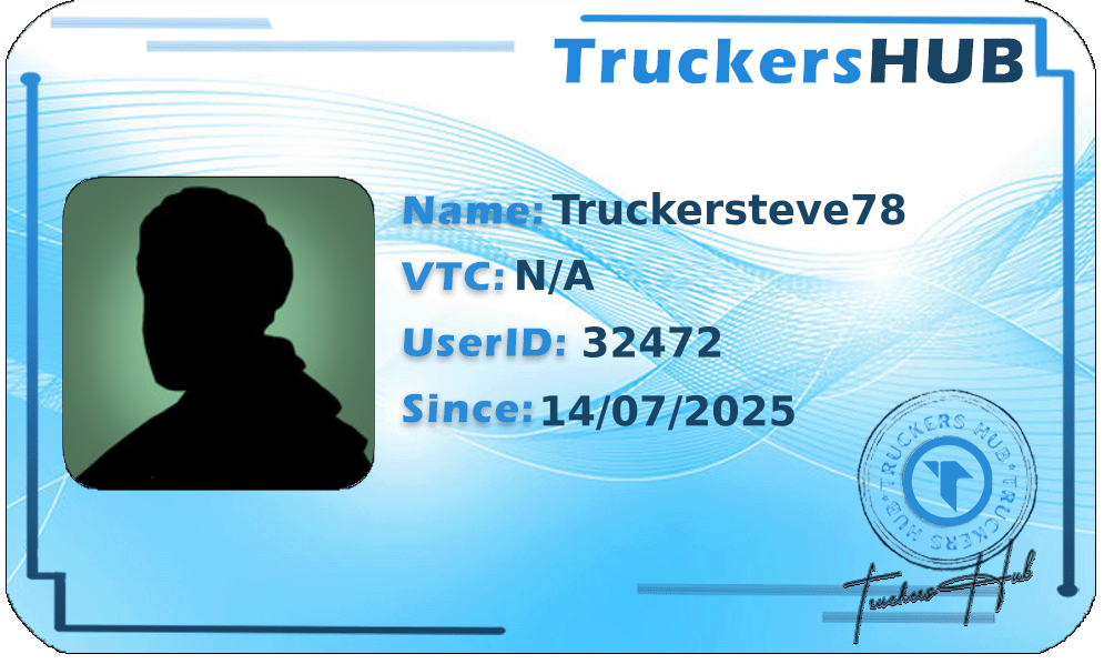 Truckersteve78 License