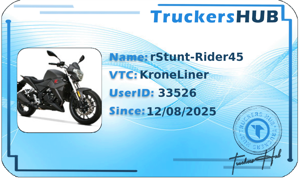 rStunt-Rider45 License