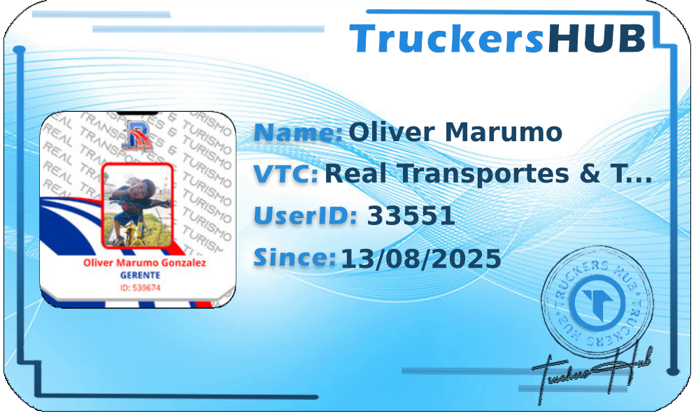 Oliver Marumo License