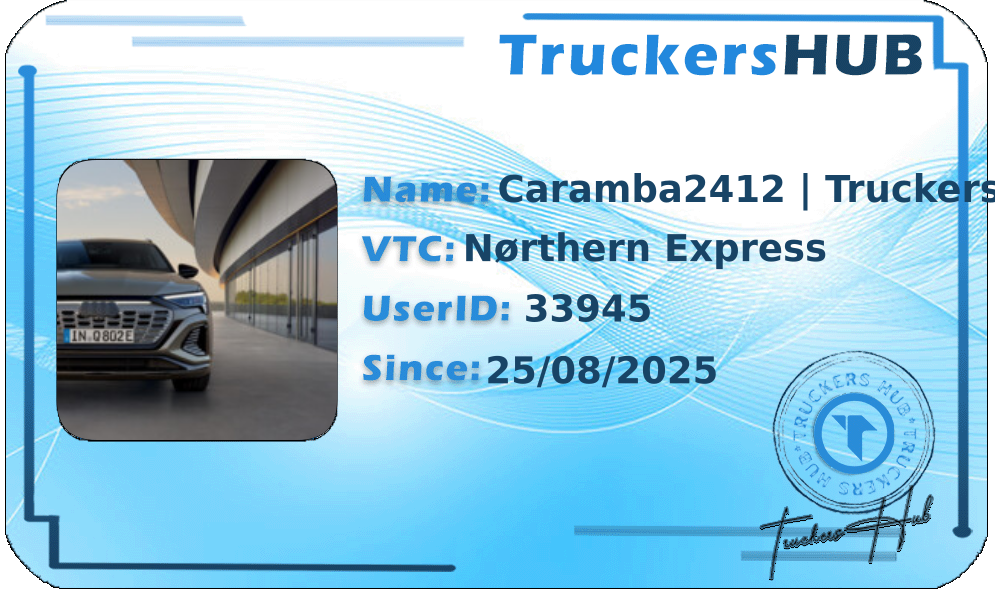 Caramba2412 | TruckersMP License