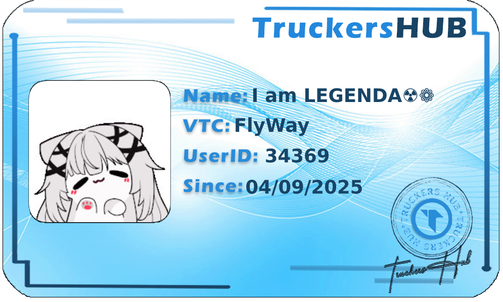 I am LEGENDA☢❁ License
