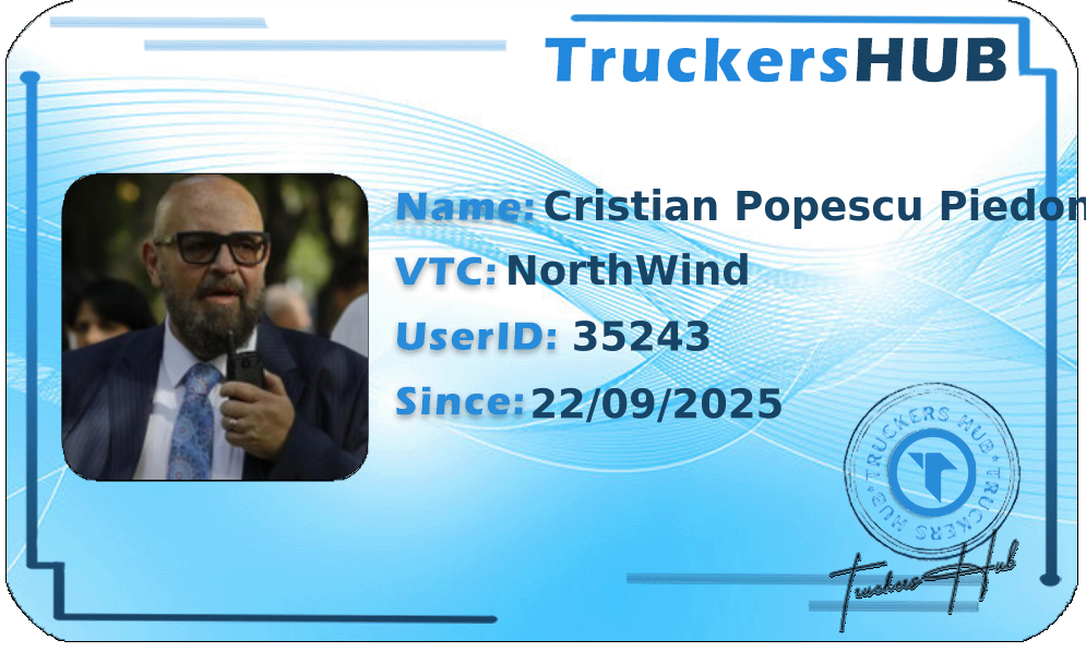 Cristian Popescu Piedone License