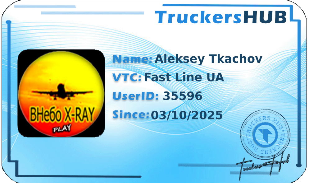 Aleksey Tkachov License
