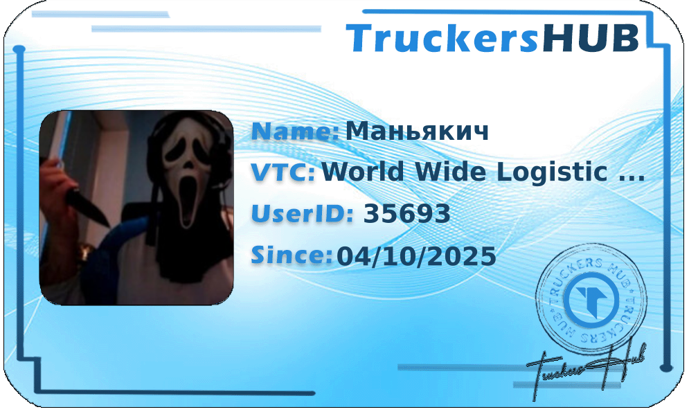 Маньякич License