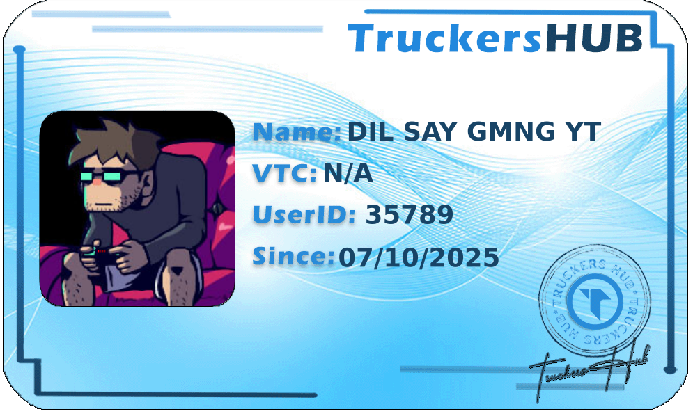 DIL SAY GMNG YT License