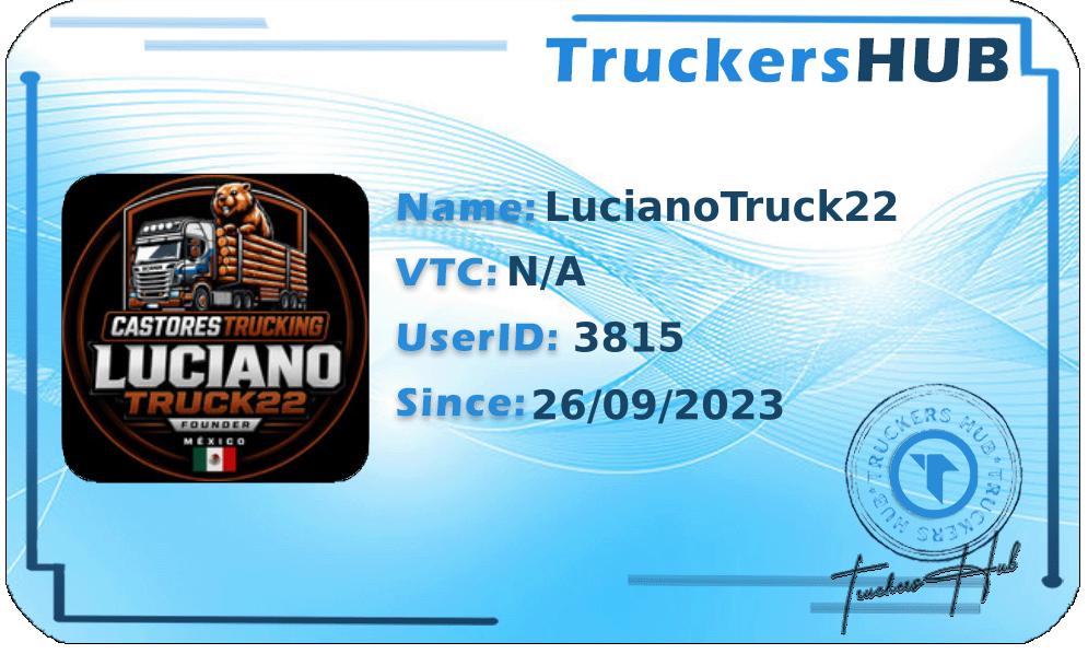 LucianoTruck22 License