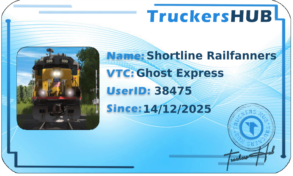 Shortline Railfanners License
